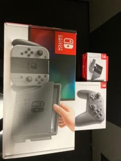 Nintendo Switch Joy-Con (L) / (R) グレーのサムネイル
