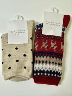 MACKINTOSH PHILOSOPHY ソックス 2足セットのサムネイル