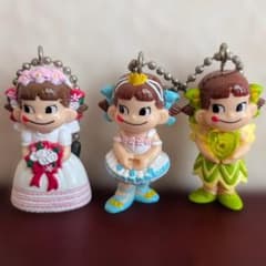 ペコちゃん アクリルキーホルダー 3種セット - 3
