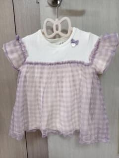 【新品タグ付き】mamaraku ママラク チュールトップス 95のサムネイル