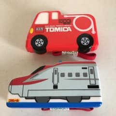 未使用★トミカ＆プラレールお弁当箱セットのサムネイル
