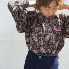 Kastane ペイズリーレーヨンブラウスのサムネイル