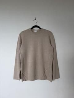 値下げ⭕️ agnes b. ニット ベージュ クルーネックのサムネイル