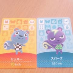 とびだせどうぶつの森 amiiboカード リッキー スパークのサムネイル