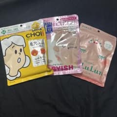 フェイスマスク 3種セット Kracie LuLuLunのサムネイル