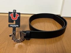True Religion Men's Leather Belt, Size 36