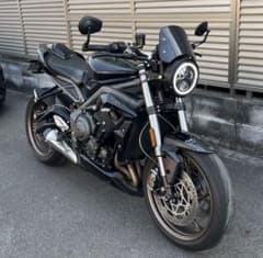現品限り トライアンフ ヘッドライト変換ハーネス 丸目置換　ストリートトリプル等 トライアンフ ヘッドライト変換ハーネス 丸目置き換え ストリート