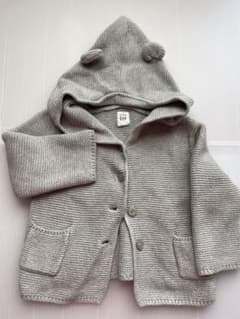 baby GAP グレー カーディガン 12-18ヶ月のサムネイル