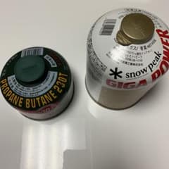 スノーピーク  ギガパワー、コールマン　プロパンガスのサムネイル
