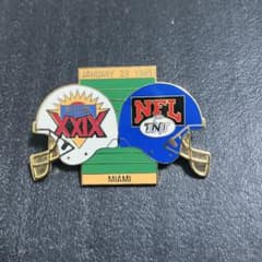 NFL ￼スーパーボウルXXIX 記念大型ピンバッジ