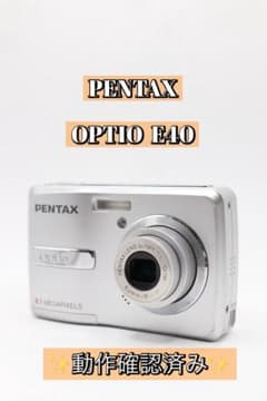 ✨動作確認済み✨PENTAX Optio S40 単3電池で使用可能！ - メルカリ