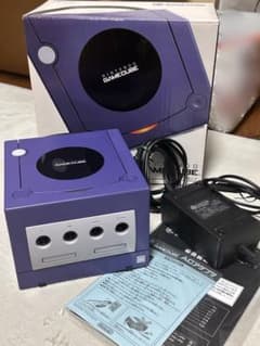 セ*イ様 任天堂ニンテンドーゲームキューブ　本体セット　バイオレットのサムネイル