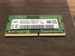 DDR4　メモリ　4GB　3200mhz　SK製　ノートパソコンのサムネイル