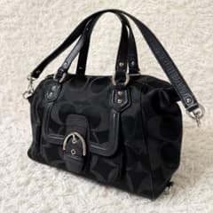 COACH キャンベル シグネチャー サッチェル ショルダーバッグ ソーホー