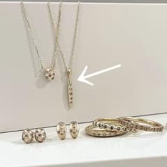 シエナロゼ k10ネックレス エクリュ - メルカリ