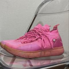 NIKE KD11 ピンク バスケットボールシューズ - メルカリ