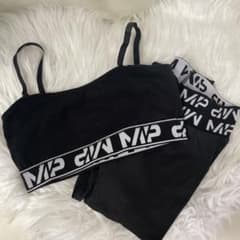 MP スポーツブラとレギンスセット XS ブラックのサムネイル