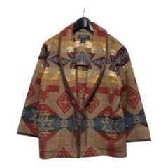ローレンラルフローレン ネイティブ柄 ウールジャケット USA製