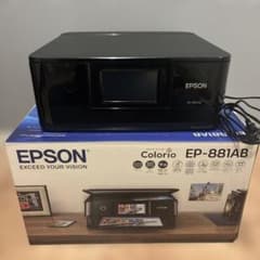 EPSON エプソン EP-881AB プリンター ジャンク おまけ 付き - メルカリ