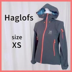 3089 ホグロフス マウンテンパーカー ゴアテックス グレー×オレンジ XS