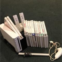 Wii  本体  ソフト13本セットのサムネイル
