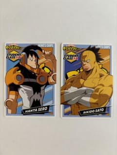 ヒーローズチップ2 瀬呂範太 砂藤力道セット　僕のヒーローアカデミア　ヒロアカのサムネイル