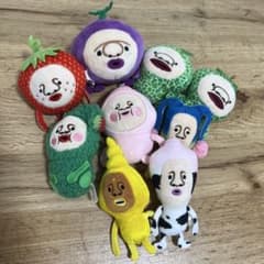 こびとづかん ぬいぐるみ マスコット 9点セットのサムネイル