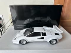 京商KYOSHO 1/18 ランボルギーニ カウンタック LP400S ホワイト - メルカリ