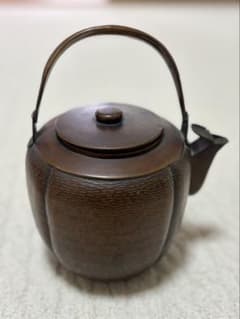 銅製 煎茶道具 湯沸 急須 薬缶のサムネイル