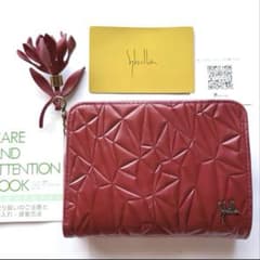 二つ折り財布 ノクトゥルノ シビラ 【新品】sybilla ワイン PRINCESSBAG : 5470570 インビシブレ 二つ折り財布 Sybilla（シビラ） 限定モデル 小物