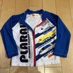 美品　プラレール　ラッシュガード　100㎝のサムネイル