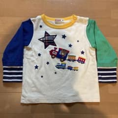 ミキハウス　プッチーくん　長袖Tシャツ　90のサムネイル