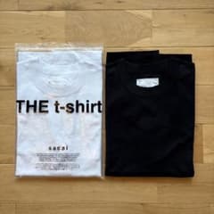 sacai THE t-shirt パックT サイズ4 白黒2枚セット - メルカリ