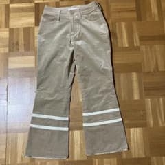 DEBUTTO KOBE JAPAN ベロアパンツ ベージュのサムネイル
