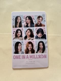 TWICE 映画 入場者特典プレゼント第2弾 ONE IN A MILL10N - メルカリ