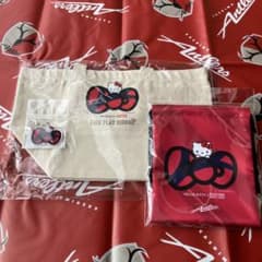 鹿島アントラーズ×Hello Kitty コラボキャンバスバッグ セットのサムネイル
