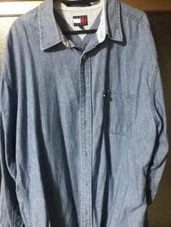 90s TOMMY JEANS  デニムシャツのサムネイル