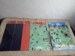 【希少新品】カズン•カバー　あつまれ動物の森 今日はなにする？任天堂　下敷き4種 希少新品】カズン•カバー あつまれ動物の森 今日はなにする？任天堂