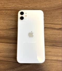 iPhone 11 128GB ホワイト SIMフリー【残債なし・判定○】 - メルカリ