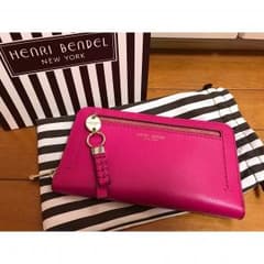 ヘンリベンデル 長財布 ピンクのサムネイル