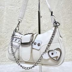 00s archive one shoulder bag Y2K Chain - メルカリ