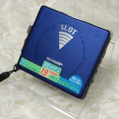 SHARP ポータブルMDプレーヤー MD-SS321-A 動作品 - メルカリ