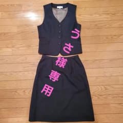 事務服　会社用ベスト&スカート上下　9号