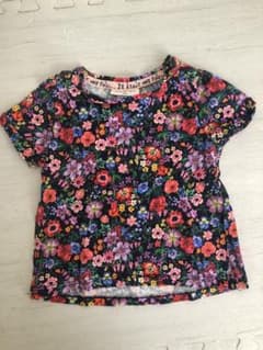 H&M 花柄　総柄　Tシャツ　80  綿100のサムネイル