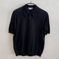 JOHN SMEDLEY ジョンスメドレー　ポロシャツ　ブラックのサムネイル