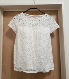 レース トップス カットソー　ブラカップ付のサムネイル
