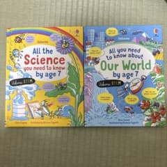 英絵本scienceとour world 2冊セットのサムネイル