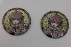 ダンガンロンパ100均コラボ 苗木誠 缶バッジ 2点セットのサムネイル