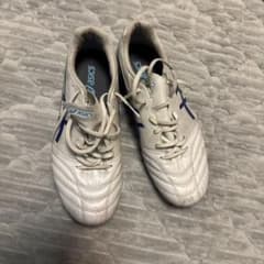 シ*ト様 asics サッカーシューズ スパイク ホワイト/ブルーのサムネイル