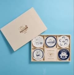 ドラえもん　100％ドラえもん＆フレンズ　食器　皿　豆皿　限定　新品　５枚セット m67663223754_1.jpg?1774701629